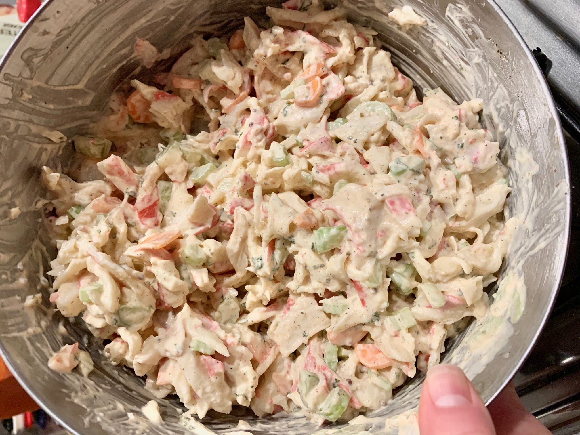 Imitation Crab Salad Recipe / Imitation Crab Salad - quick and easy crab salad made with ...